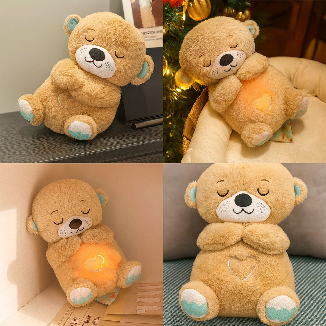 Breathing Teddy Night Light